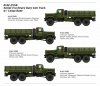 Armory Models 72450 KrAZ-255B Soviet Era Heavy Duty 6x6 cargo truck 1/72